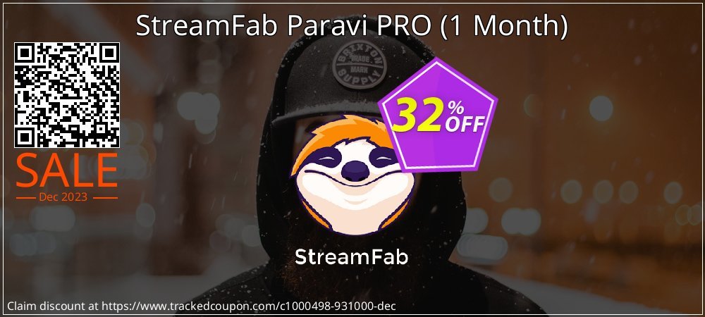 StreamFab Paravi PRO - 1 Month  coupon on National Walking Day deals