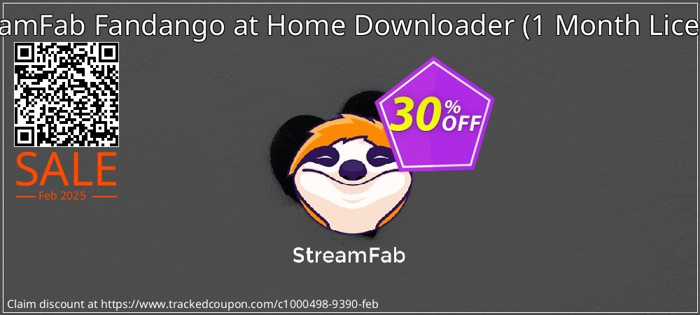 StreamFab Fandango at Home Downloader - 1 Month License  coupon on National Walking Day sales