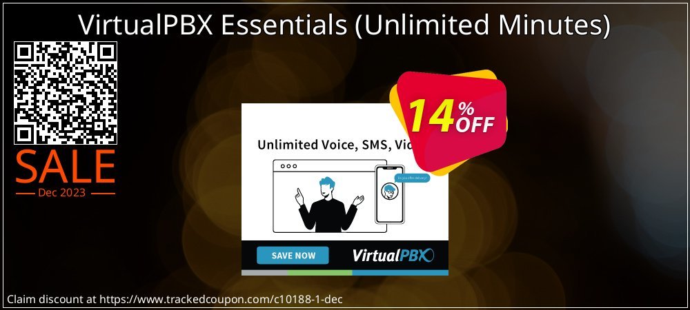 VirtualPBX Essentials - Unlimited Minutes  coupon on World Party Day discount