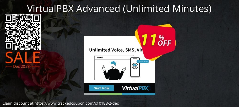 VirtualPBX Advanced - Unlimited Minutes  coupon on April Fools' Day offering discount