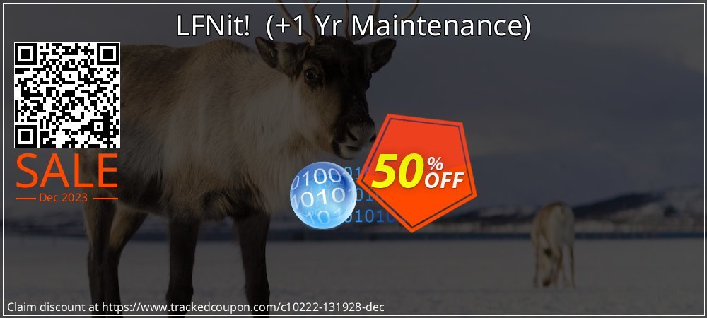 LFNit!  - +1 Yr Maintenance  coupon on Easter Day super sale