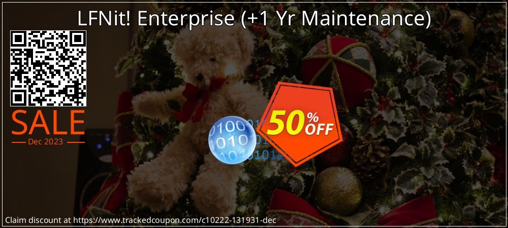 LFNit! Enterprise - +1 Yr Maintenance  coupon on World Party Day sales