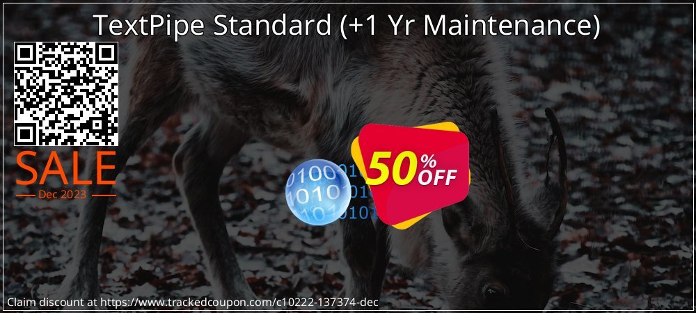 TextPipe Standard - +1 Yr Maintenance  coupon on Tell a Lie Day discounts