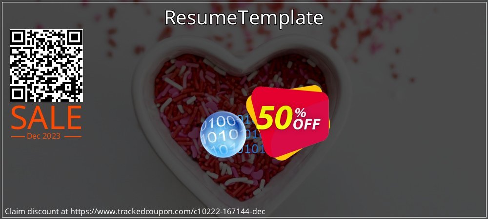ResumeTemplate coupon on Tell a Lie Day offering sales