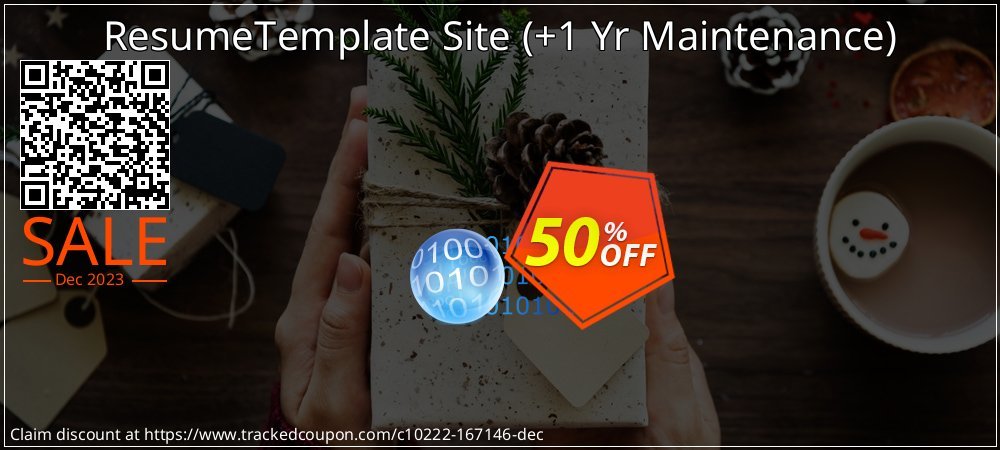 ResumeTemplate Site - +1 Yr Maintenance  coupon on World Party Day discounts