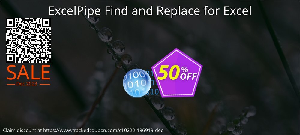 ExcelPipe Find and Replace for Excel coupon on World Password Day promotions