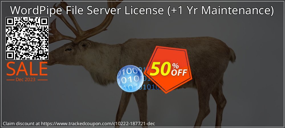 WordPipe File Server License - +1 Yr Maintenance  coupon on World Whisky Day sales