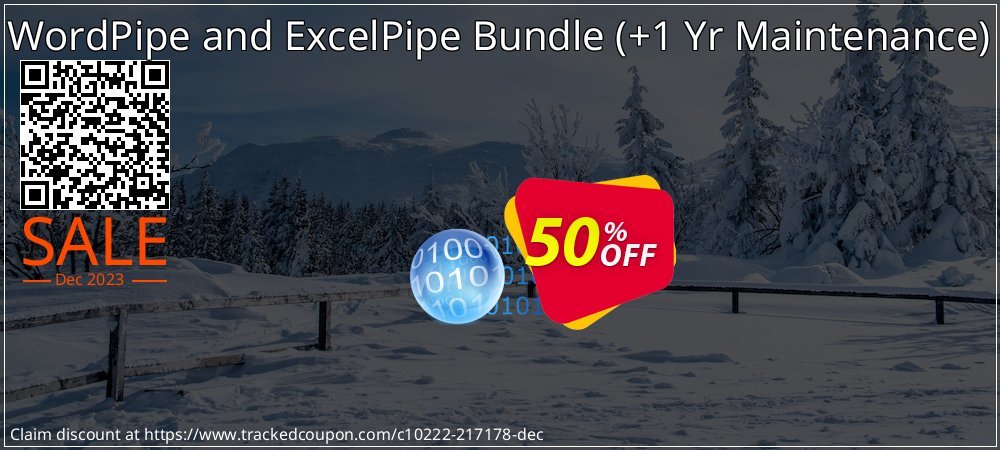 WordPipe and ExcelPipe Bundle - +1 Yr Maintenance  coupon on Easter Day promotions
