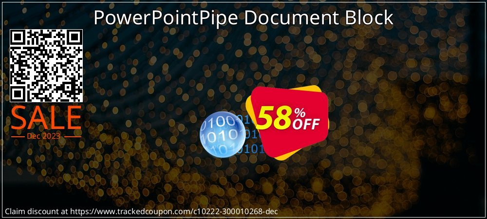 PowerPointPipe Document Block coupon on Easter Day offer