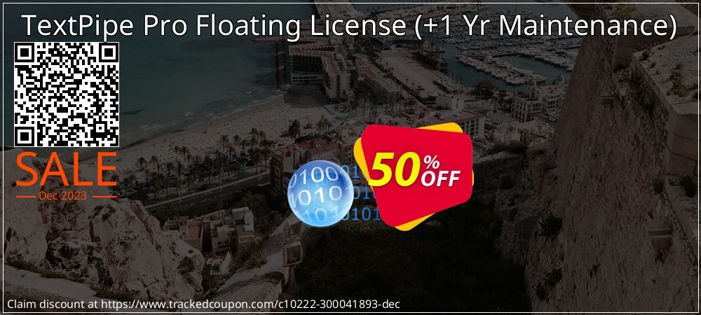 TextPipe Pro Floating License - +1 Yr Maintenance  coupon on Easter Day deals