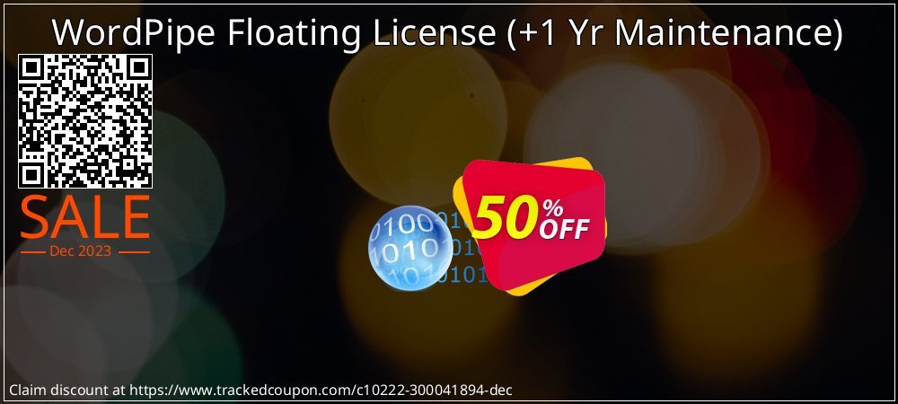 WordPipe Floating License - +1 Yr Maintenance  coupon on Tell a Lie Day offer