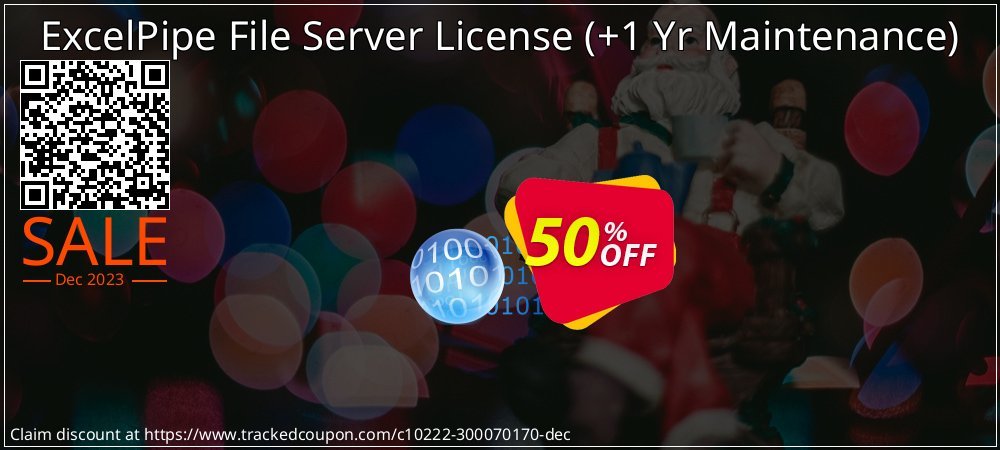 ExcelPipe File Server License - +1 Yr Maintenance  coupon on Mother Day deals