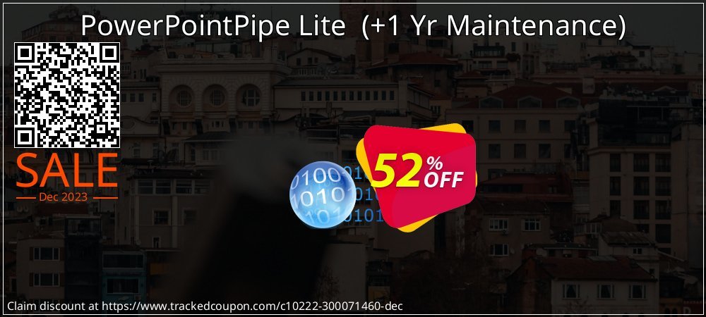 Get 50% OFF PowerPointPipe Lite (+1 Yr Maintenance) deals