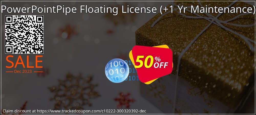PowerPointPipe Floating License - +1 Yr Maintenance  coupon on April Fools' Day offering discount