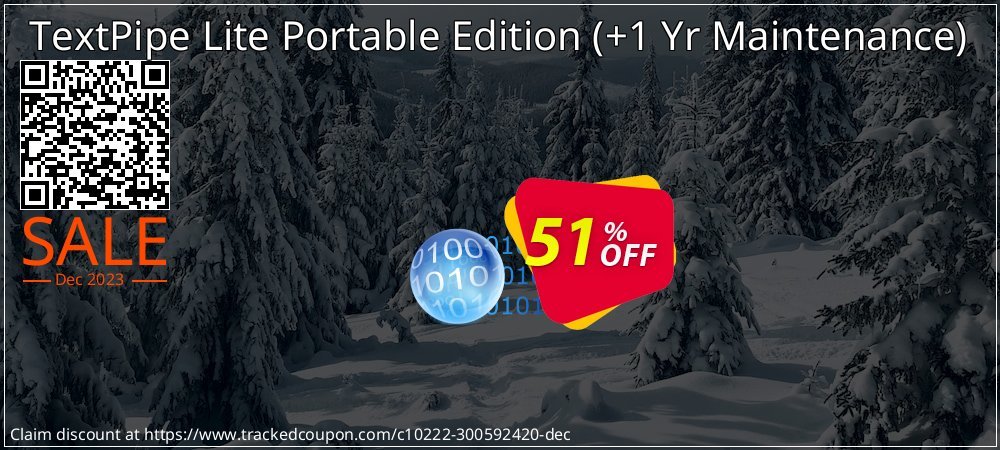TextPipe Lite Portable Edition - +1 Yr Maintenance  coupon on Mother Day promotions