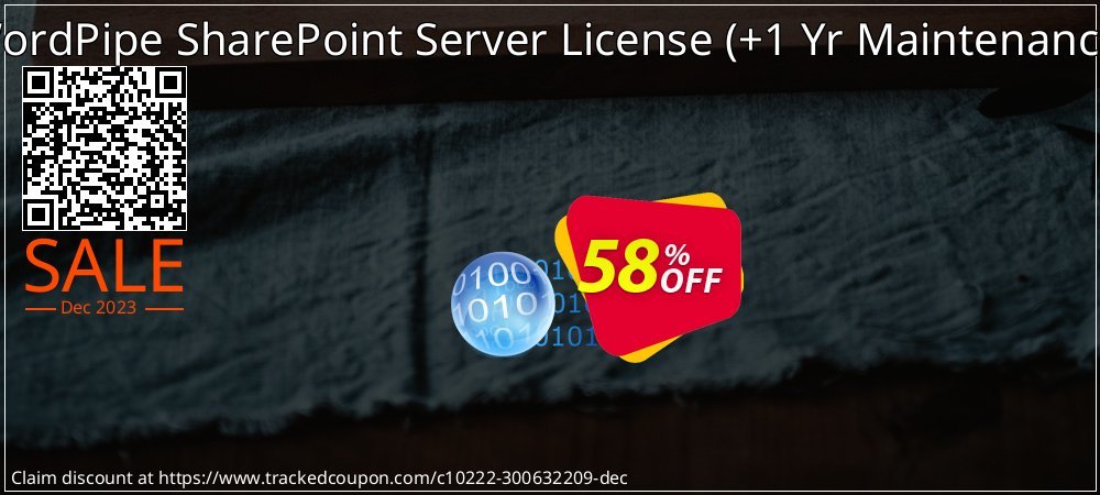 WordPipe SharePoint Server License - +1 Yr Maintenance  coupon on Tell a Lie Day discounts