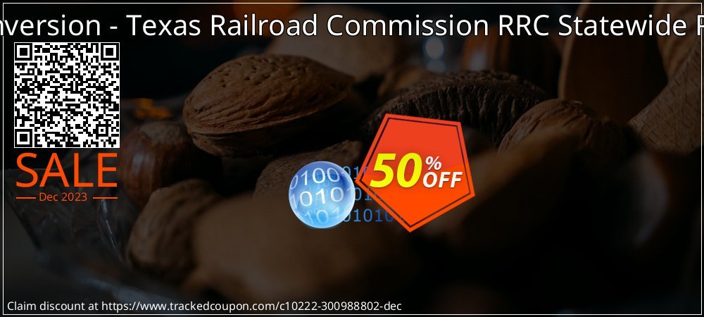EBCDIC to ASCII conversion - Texas Railroad Commission RRC Statewide Production Gas Data coupon on Radio Day super sale