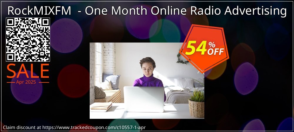 RockMIXFM  - One Month Online Radio Advertising coupon on Palm Sunday offer