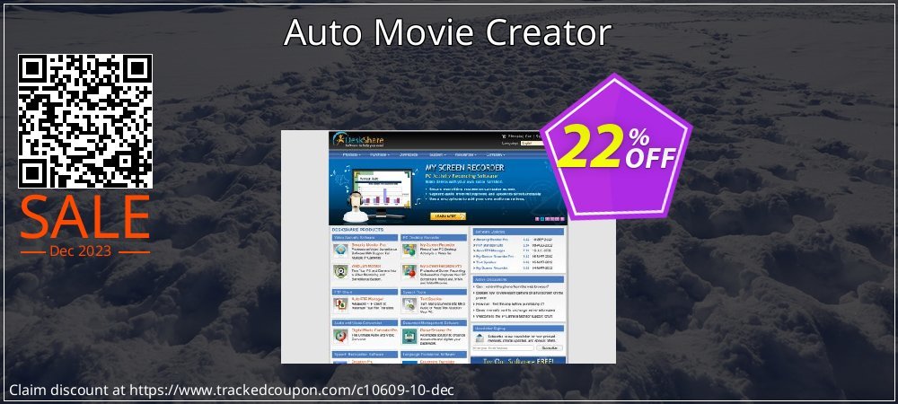 Auto Movie Creator coupon on Mother Day offer
