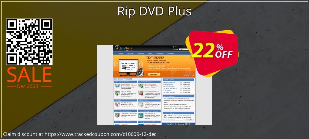 Rip DVD Plus coupon on Working Day offering discount