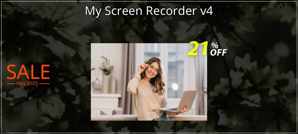 My Screen Recorder v4 coupon on World Party Day discounts