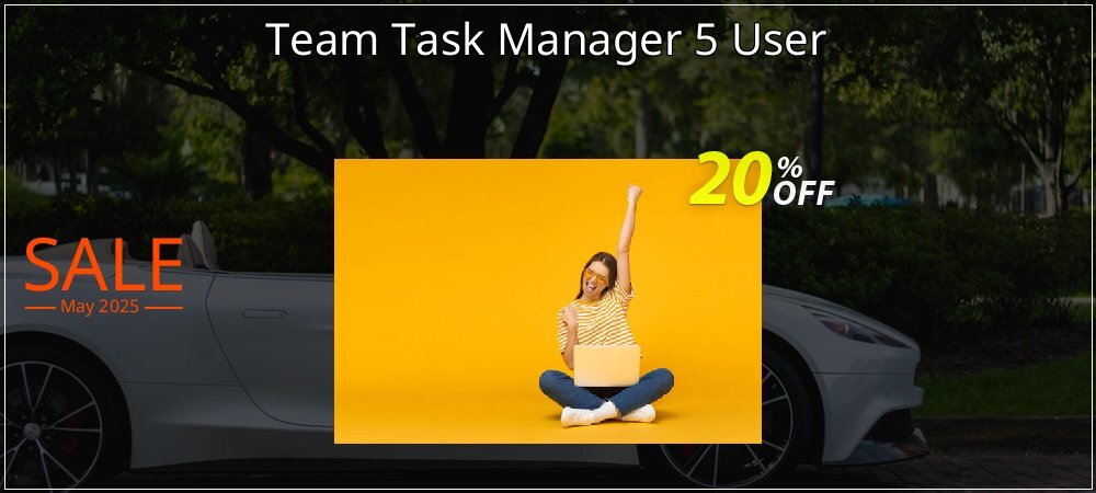 Team Task Manager 5 User coupon on Easter Day sales