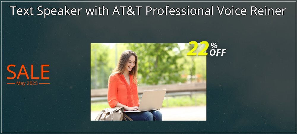 Text Speaker with AT&T Professional Voice Reiner coupon on National Walking Day offer