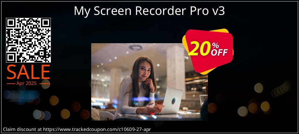 My Screen Recorder Pro v3 coupon on April Fools' Day sales