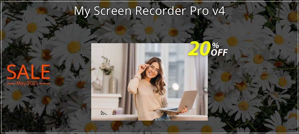 My Screen Recorder Pro v4 coupon on National Pizza Party Day offer