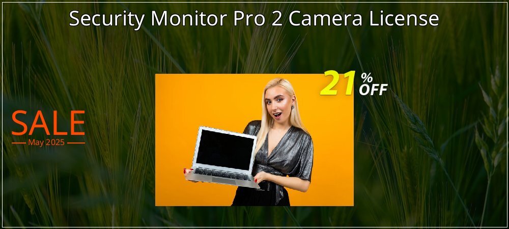 Security Monitor Pro 2 Camera License coupon on World Party Day super sale