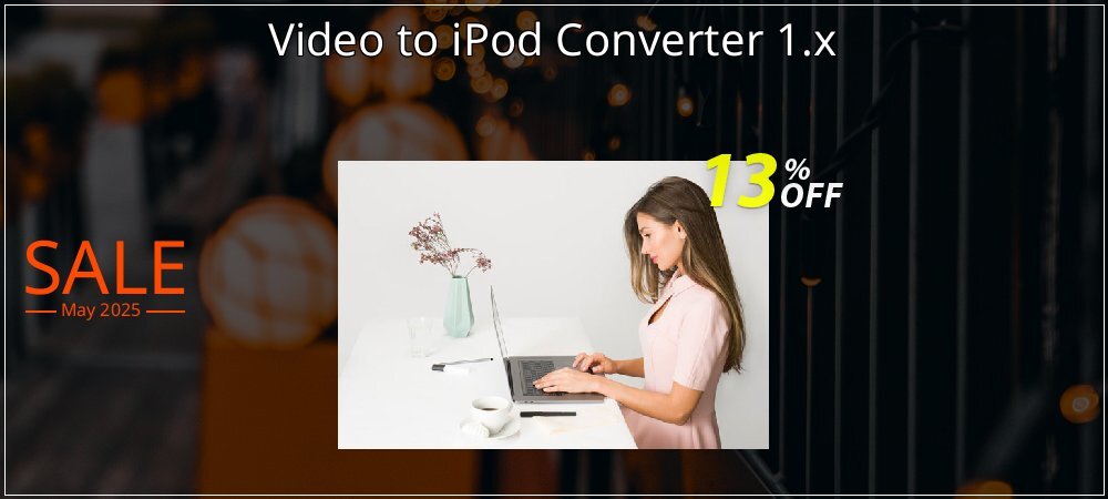 Video to iPod Converter 1.x coupon on National Pizza Party Day super sale