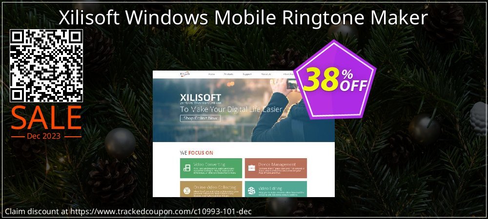 Xilisoft Windows Mobile Ringtone Maker coupon on World Party Day promotions