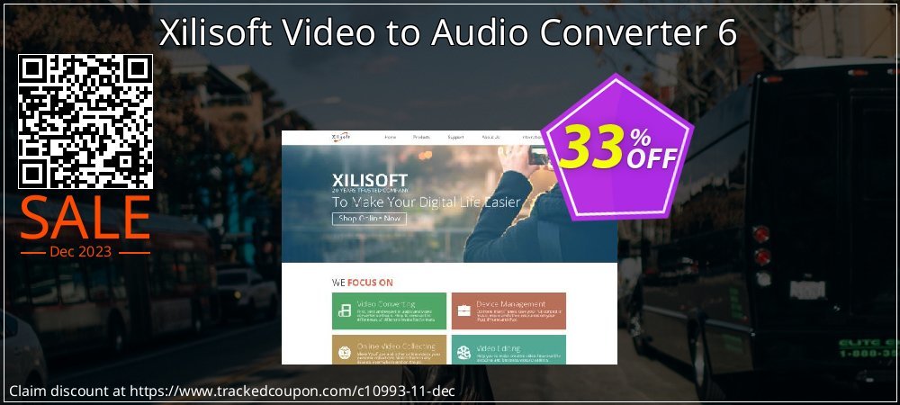 Xilisoft Video to Audio Converter 6 coupon on World Party Day promotions