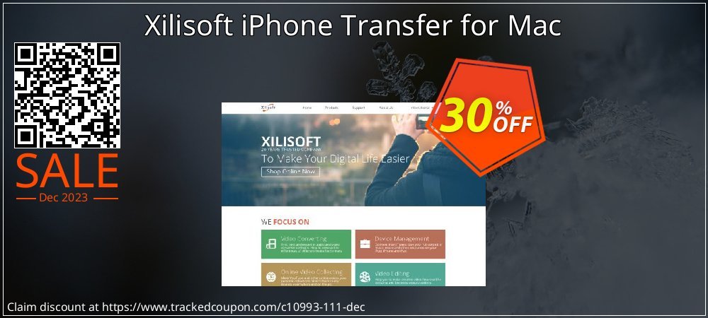 Xilisoft iPhone Transfer for Mac coupon on World Party Day sales