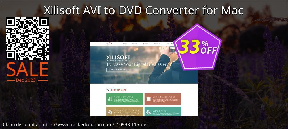 Xilisoft AVI to DVD Converter for Mac coupon on National Walking Day offering discount