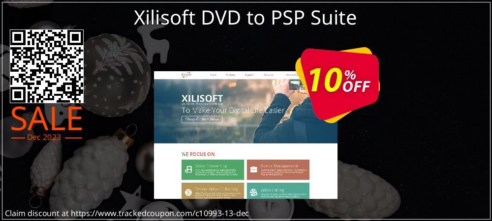 Xilisoft DVD to PSP Suite coupon on Easter Day deals