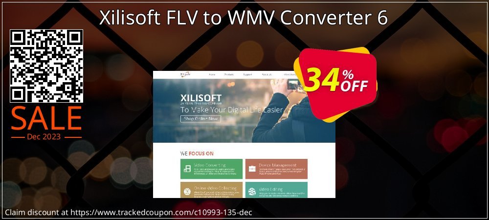Xilisoft FLV to WMV Converter 6 coupon on National Walking Day super sale