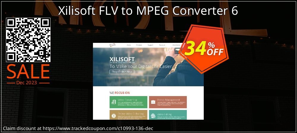 Xilisoft FLV to MPEG Converter 6 coupon on World Party Day discounts