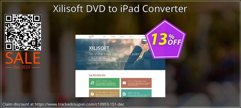 Xilisoft DVD to iPad Converter coupon on World Party Day offering discount