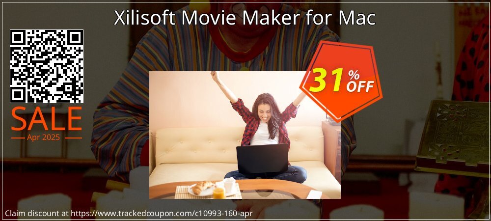 Xilisoft Movie Maker for Mac coupon on National Walking Day offering discount