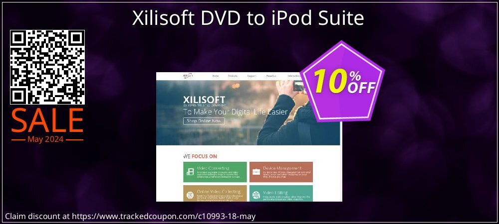 Xilisoft DVD to iPod Suite coupon on National Pizza Party Day discounts