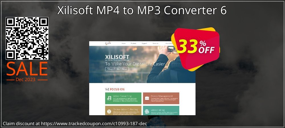 Xilisoft MP4 to MP3 Converter 6 coupon on Working Day offering sales