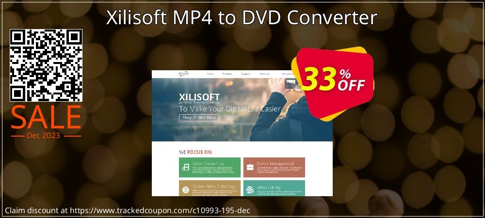 Xilisoft MP4 to DVD Converter coupon on Mother Day offering discount