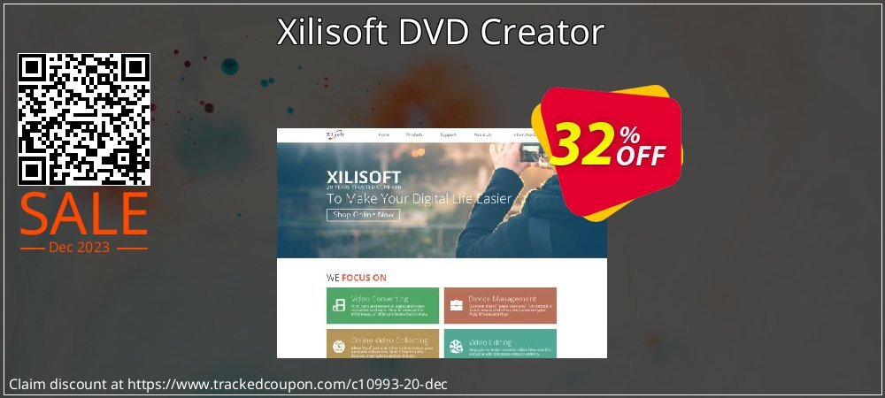 Xilisoft DVD Creator coupon on National Walking Day promotions