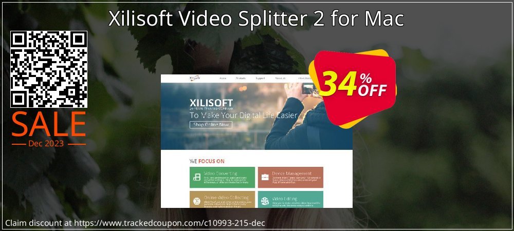 Get 30% OFF Xilisoft Video Splitter 2 for Mac offering deals