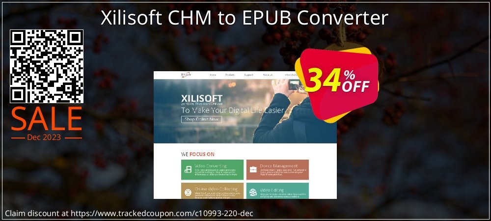 Xilisoft CHM to EPUB Converter coupon on Mother Day offer