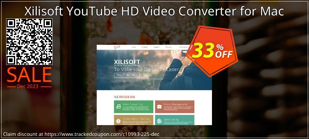 Xilisoft YouTube HD Video Converter for Mac coupon on National Walking Day super sale