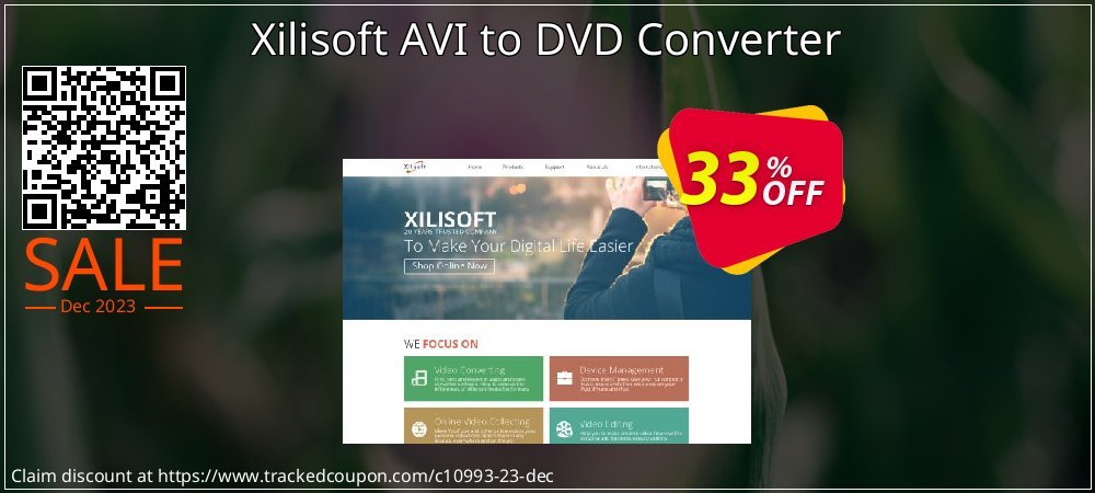 Xilisoft AVI to DVD Converter coupon on Easter Day offer