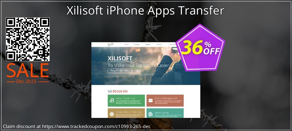 Xilisoft iPhone Apps Transfer coupon on National Walking Day deals