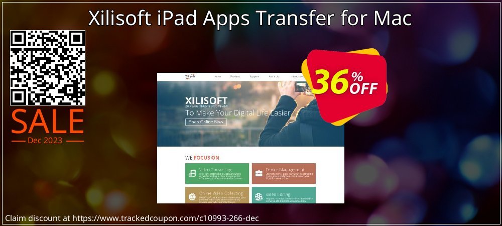 Xilisoft iPad Apps Transfer for Mac coupon on World Party Day offer
